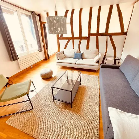 Apartament L'esthete, 2 Pieces De Charme Au Coeur De - 088 Rouen